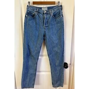 Everlane Women’s The ’90s Cheeky Jean Size 27 Button Fly Straight High Rise